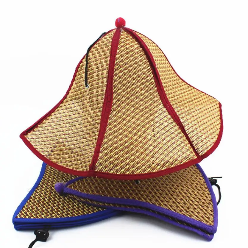 New2019 NEW summer straw folding cap cheap sun hat paper straw hat