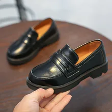 AFDSWG Artificial PU Black leather shoes children shoes girls princess dress shoes for boys childrens leather shoes AFDSWG Artificial PU Black leather shoes children shoes girls princess dress shoes for boys childrens leather shoes