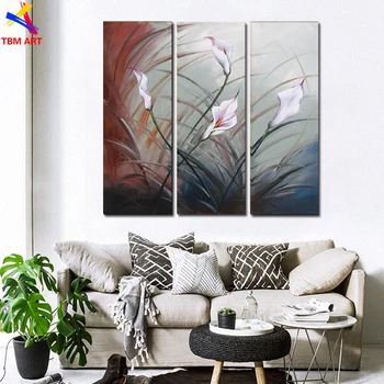 

3Panels Textured Picture Large Hand Painted Modern Abstract Oil Painting on Canvas Wall Art Gift Unframed Home Decor JYJATH079