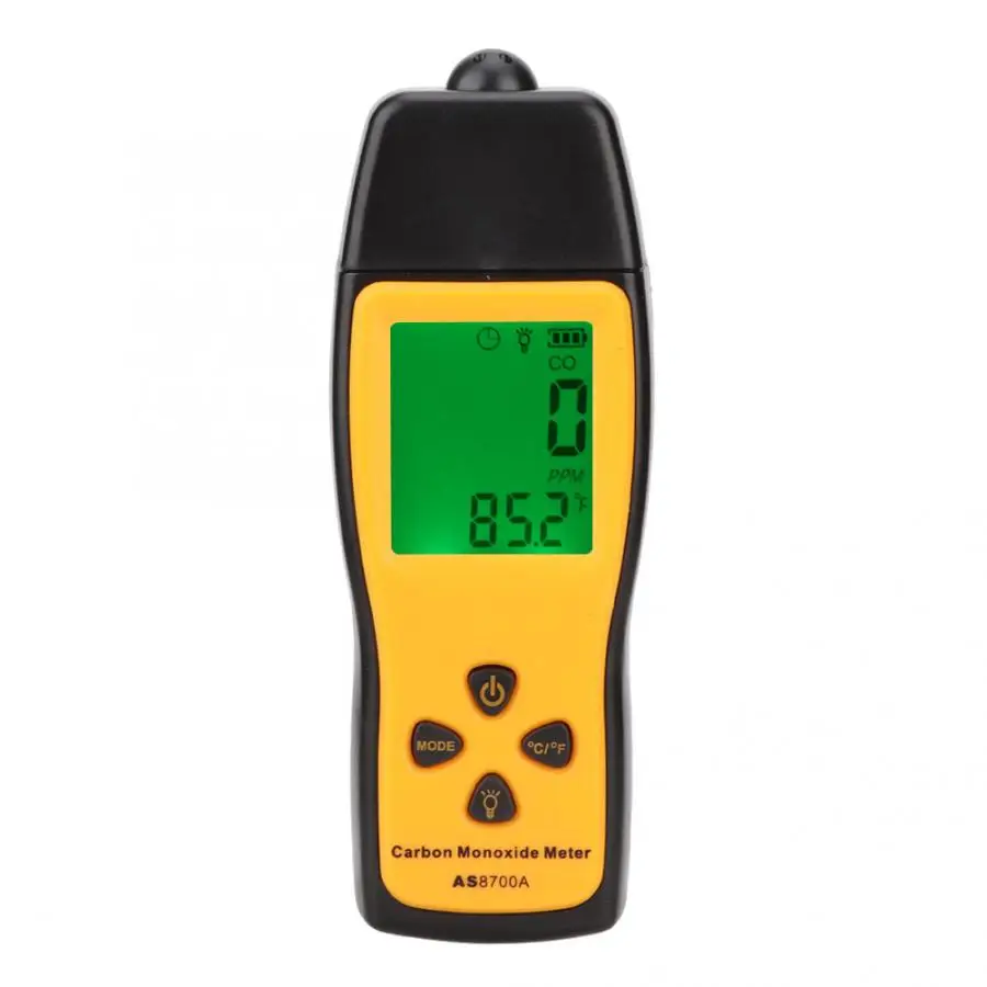 

SMART SENSOR Handheld Carbon Monoxide Meter High Precision CO Gas Tester Monitor Detector Gauge 0~1000PPM
