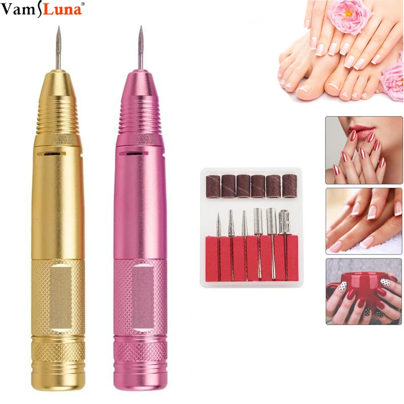 

Metal Replacement Handle For Electric Nail Polishing Machine, No Vibration & Durable, Electric Nail File Drill Kit Personal