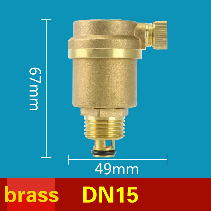 Латунь/нержавеющая сталь автоматический воздушный клапан DN15 DN20 DN25 выпускной клапан для солнечного водонагревателя Давление сброс значений