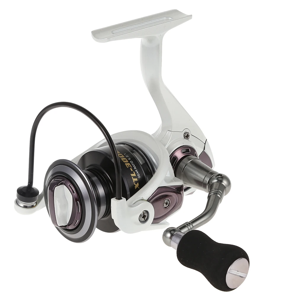 XTL 2000 5000 13 + 1 Ball Bearings Spinning Fishing Reel Gear Ratio 5.21 Fishing Reel Left
