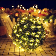 BTgeuse 5M LED Copper Wire String Lights Night Light Holiday Lighting for Wedding Party Garland Fairy Christmas Tree Decoration BTgeuse 5M LED Copper Wire String Lights Night Light Holiday Lighting for Wedding Party Garland Fairy Christmas Tree Decoration