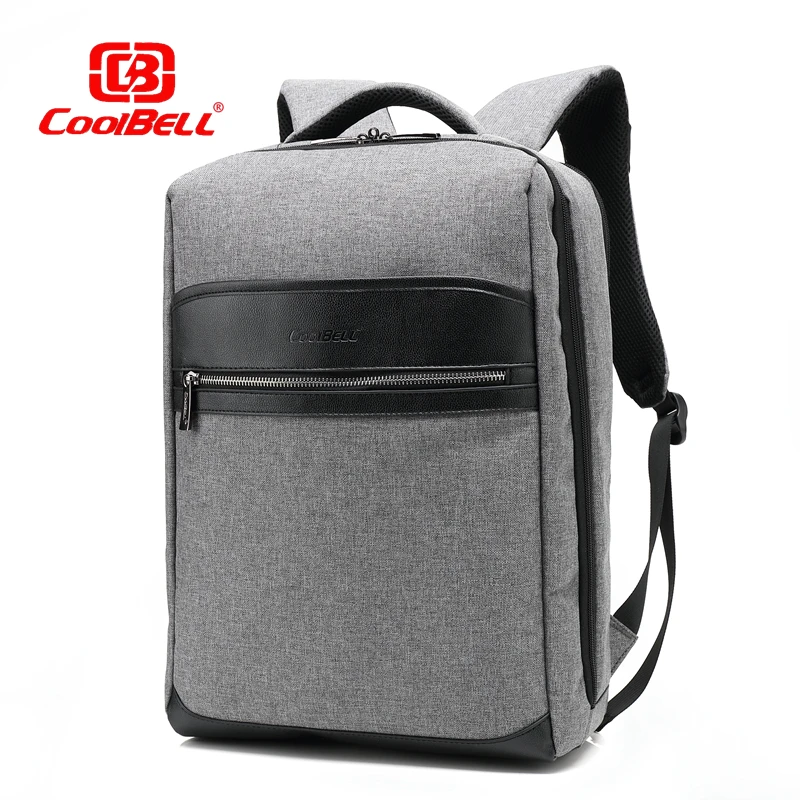 

Cool Bell Brand External USB Charge Laptop Backpack Waterproof Notebook Computer Bag 15.6 inch for Business Men Women