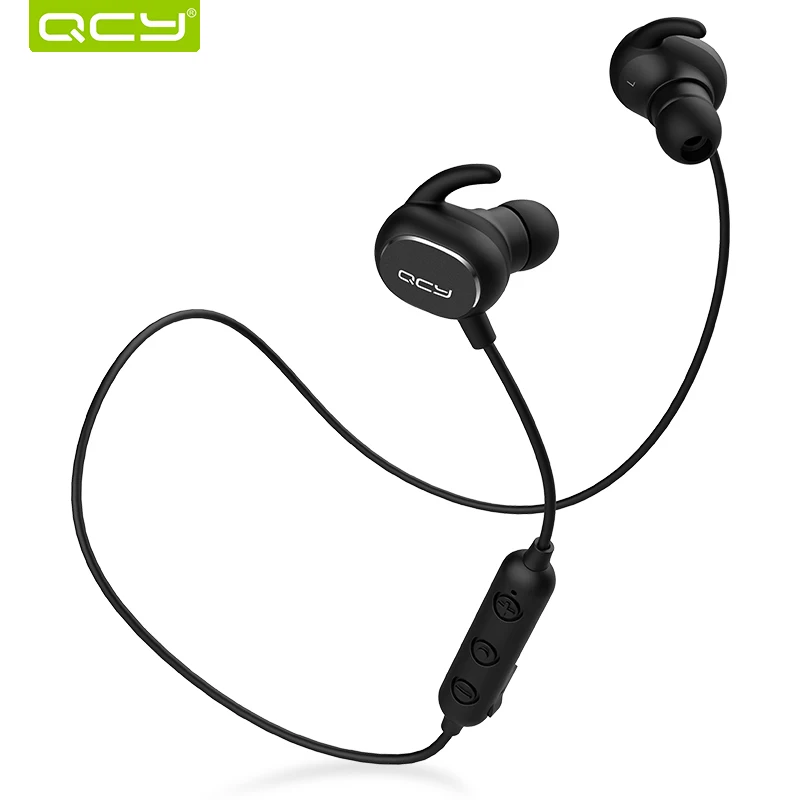 QCY QY19 спортивные bluetooth наушники беспроводная гарнитура с защитой от пота