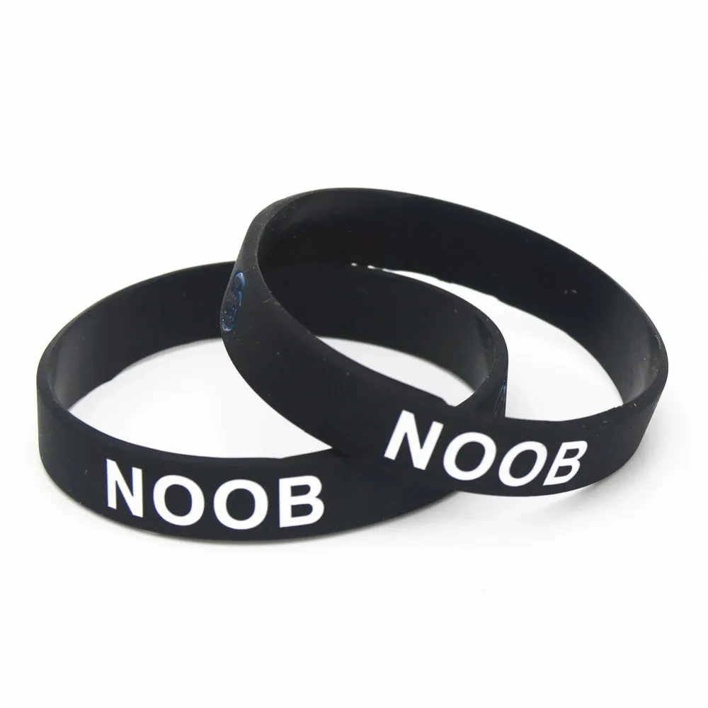 Мягкие резиновые браслеты Noob для игр силиконовые и подарки украшения SH175 50