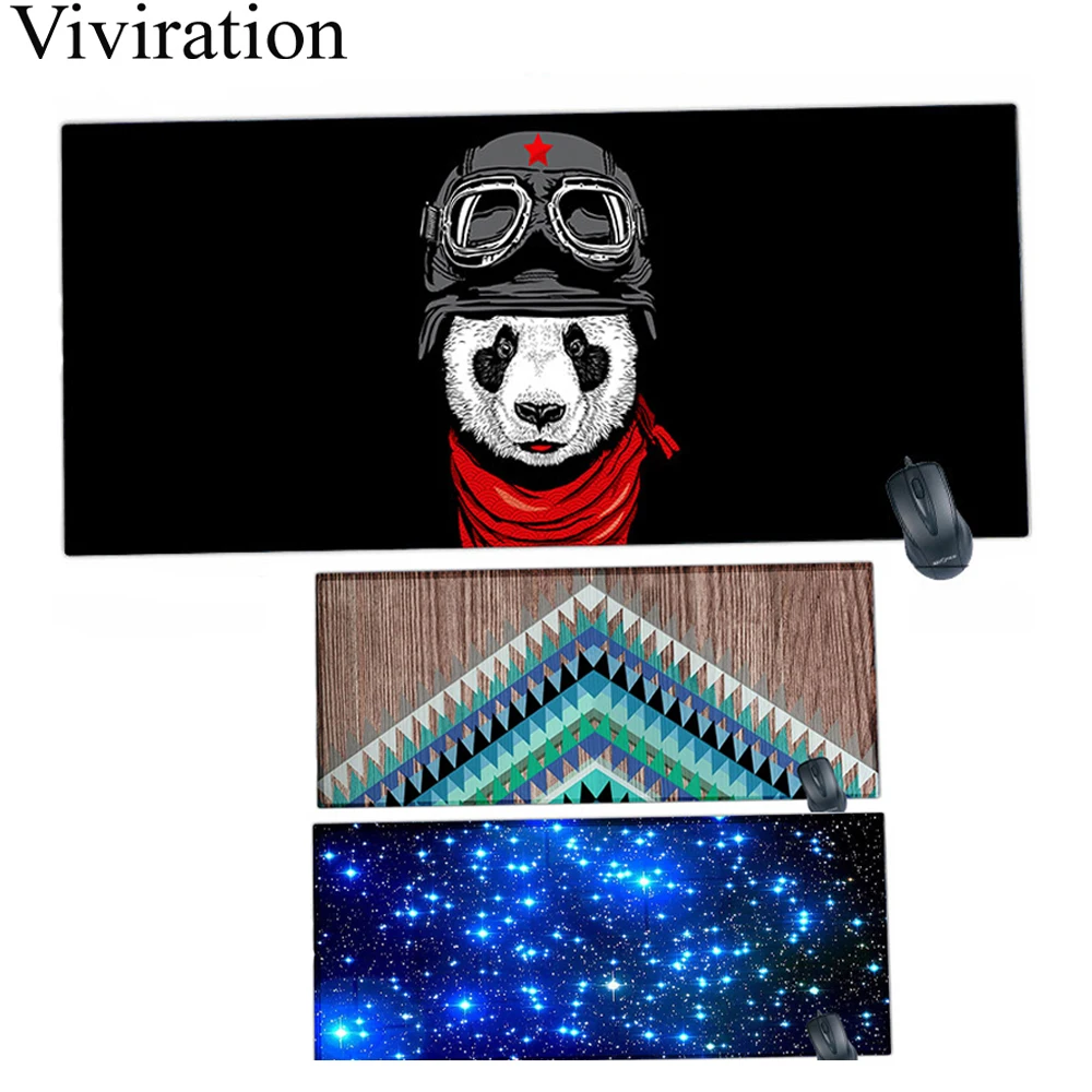 900 x 400 mm XL Large Mouse Pad Gaming Mousepad Locking Edge Natural Rubber Non-Slip Mouse Pads For