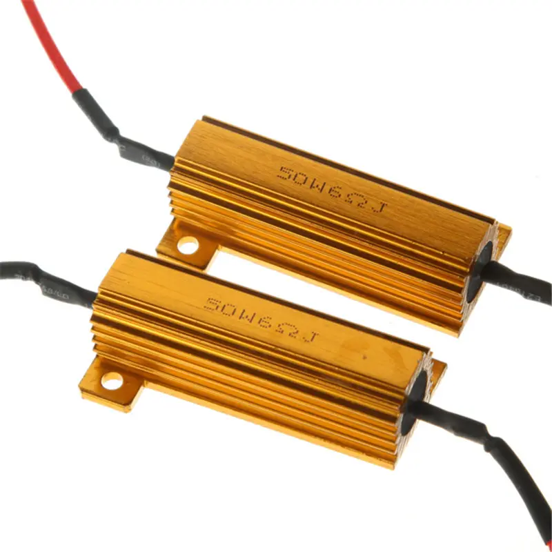 Лидер продаж 2 Вт шт. 50 Вт Flash Rate нагрузки резисторы светодио дный LED поворотники Buld контроллеры Mototcycle Лучшая цена