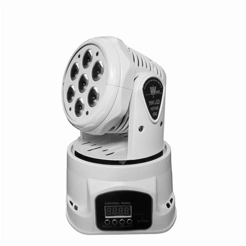 Быстрая светодиодный Moving Head Wash 7x12 Вт RGBW освещение Quad с advancedDJ DMX 10/15 каналы, SHEHDS сценическое освещение