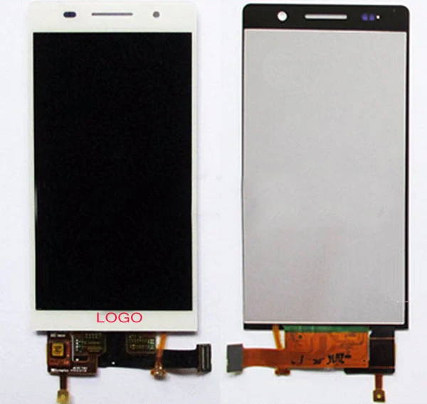 White Black LCD For Huawei P6 LCD Display Touch Screen Digitizer Glass Panel Replacement Parts For