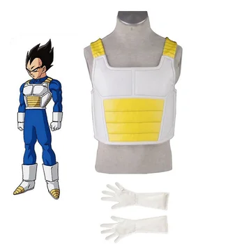 

High-Q Unisex Anime COS DRAGON BALL Vegeta Vest gloves