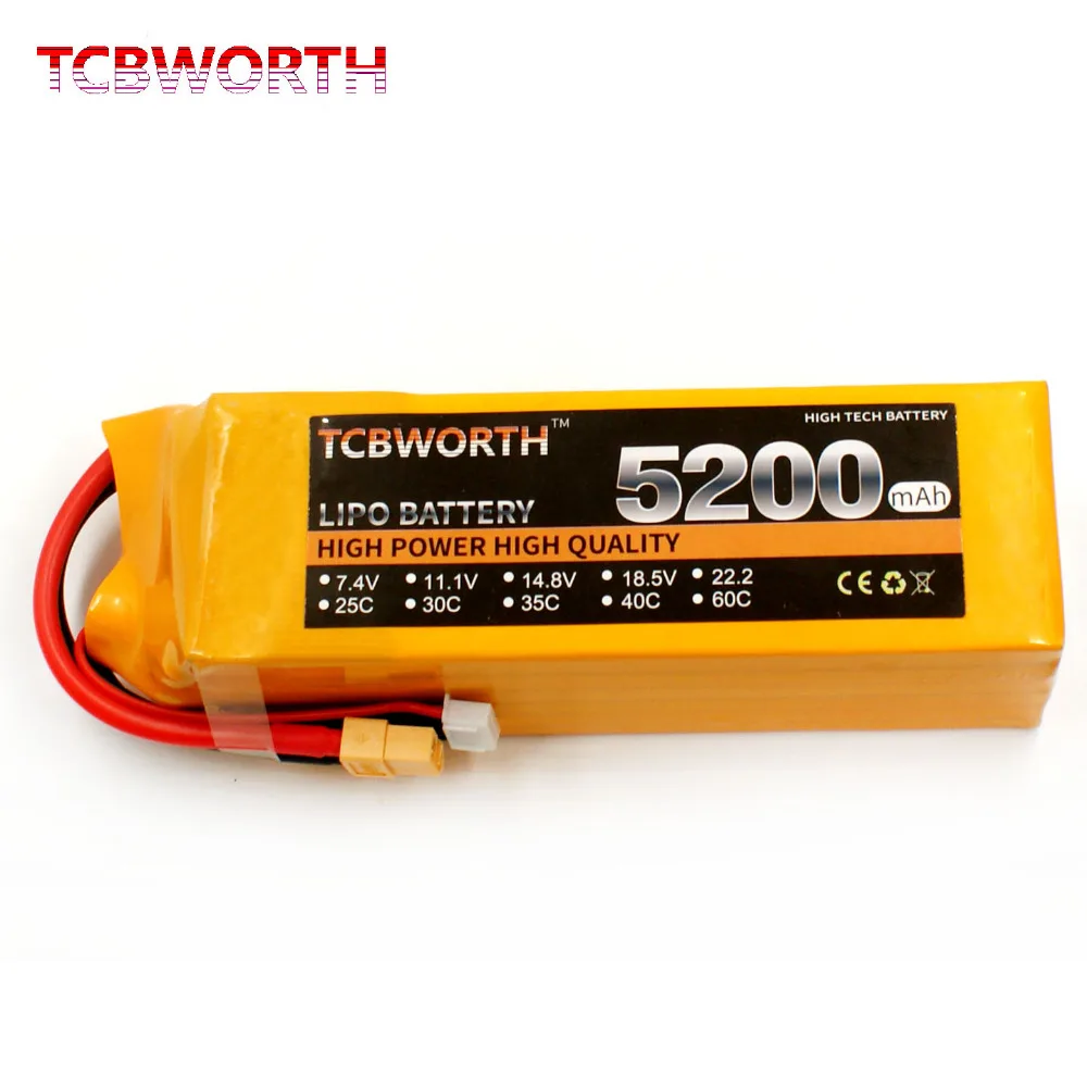 Новинка 3s RC LiPo батарея 3S 11,1 V 5200mAh 30C батареи для RC самолета вертолета квадрокоптера дрона автомобиля RC перезаряжаемые игрушки Li-Po