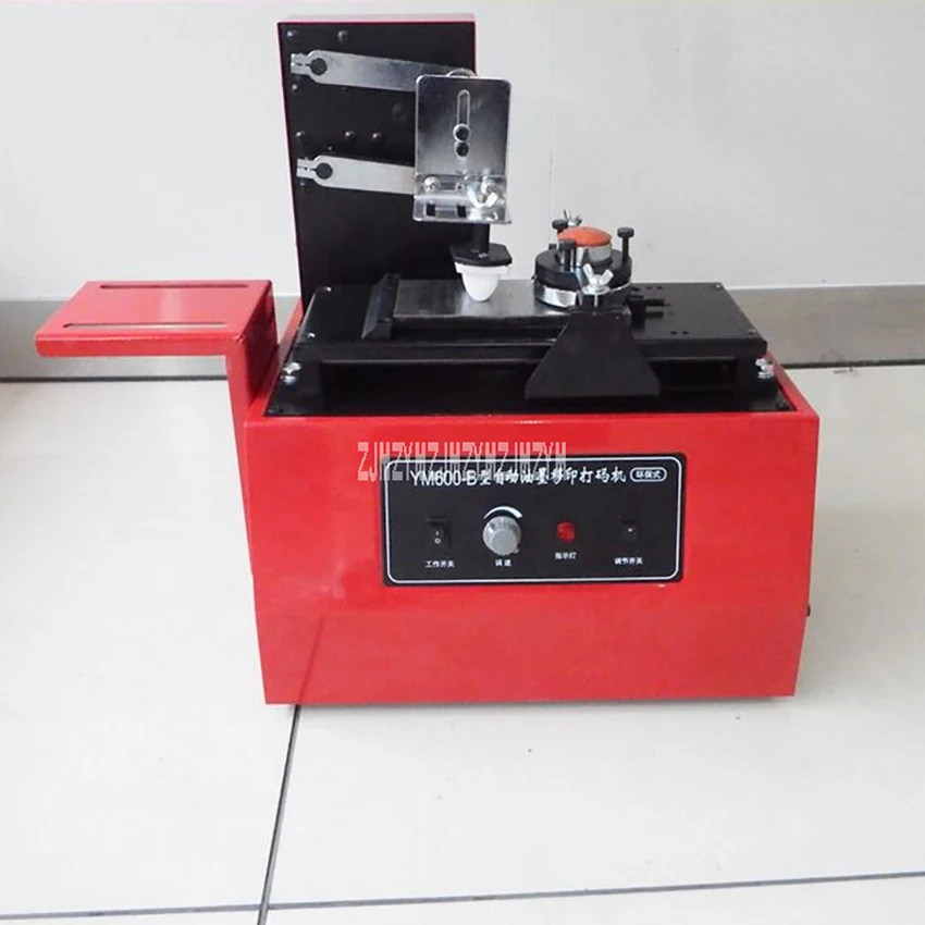 

YM-600B Electric Pad Printer Environmental Protection Type Ink Printer Pad Printing Machine For Printing Date Of Manufacture