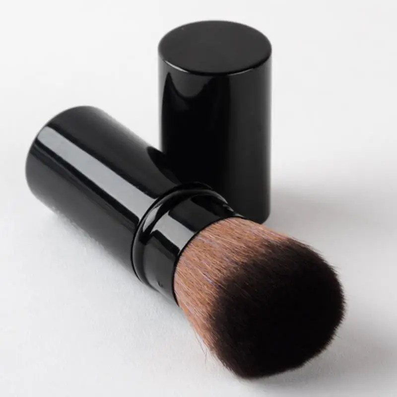 

Mayitr 1pc Pro Retractable Makeup Blush Cosmetic Adjustable Powder Foundation Makeup Brush Beauty Tool