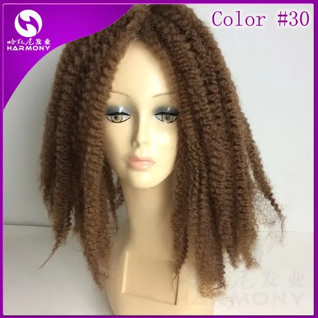 5 Packs 50cm Color 30 Free Shipping Stock Synthetic Crochet Marley 5 Packs 50cm Color 30 Free Shipping Stock Synthetic Crochet Marley Twist Hair