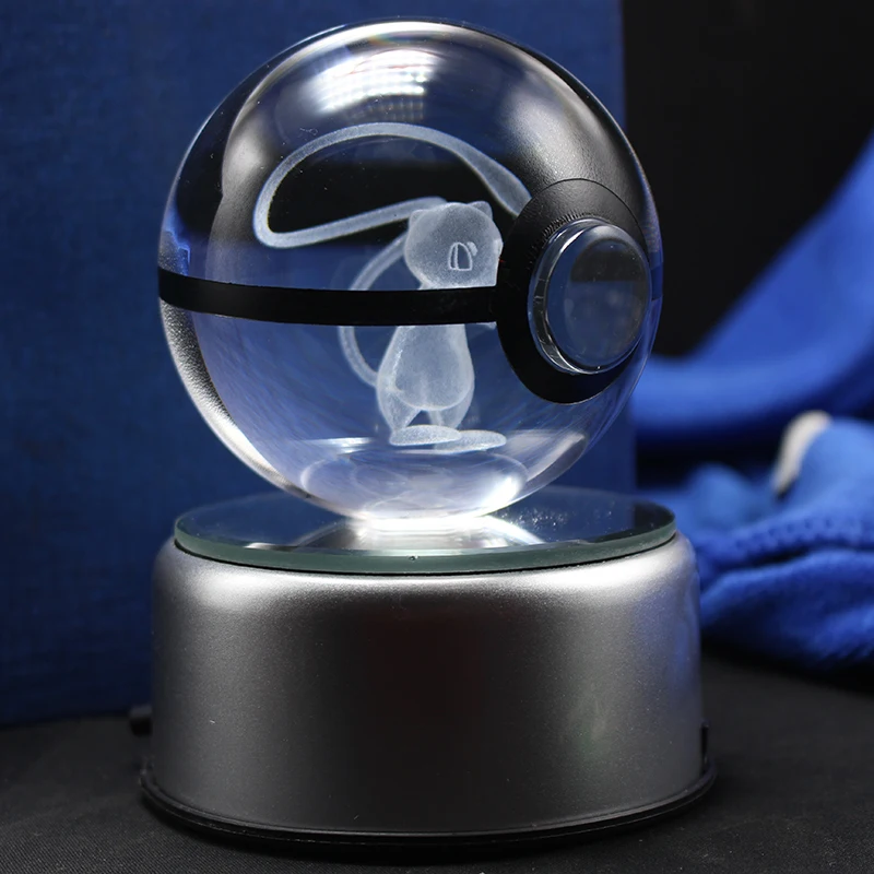 Cena Piłka pokemon figurki zabawki s kieszeń piłka model postaci z anime MEW figurki zabawki oświetlenie LED pokemon go dzieci najlepszy prezent