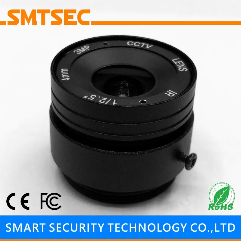 SMTSEC SL-4014MP HD 3MP 4mm Lens F1.4 1/2.5" 78 Degrees CS Mount for CCTV IP Security Camera | Безопасность и защита