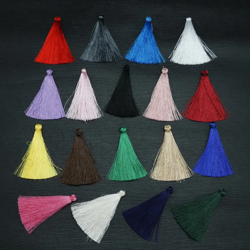 Long Silk TASSEL очарование серьги кулон подходит для Цепочки и ожерелья брелок сумка Костюмы Декор DIY Одежда Craft