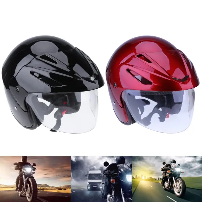 

Motorcycle Helmet DOT Certificated Helmet L Size Motorcycle Rider Safety Protection Helmet Open Face vintage Motorcycle Helmets