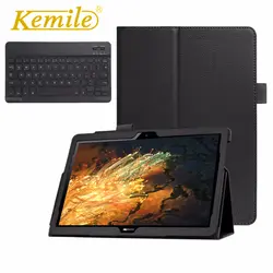 Kemile Bluetooth клавиатура чехол для huawei MediaPad T3 10 AGS-L09 AGS-L03 9,6 тонкий планшет Smart кожаный чехол