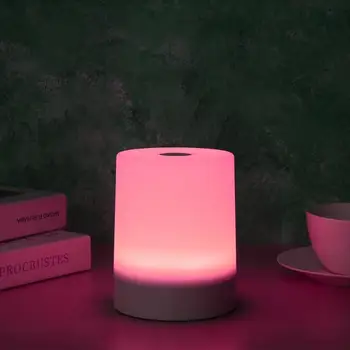 

Portable USB LED Touch Control Night Light Outdoor Colorful Atmosphere Lamp