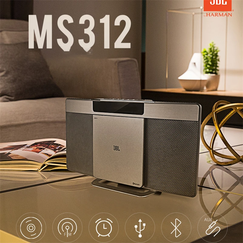 

JBL MS312 Caixa Som Bluetooth Speaker Soundbar Stereo IPX7 Waterproof Jbl loud Speakers altavoz surround Column Phone Computer