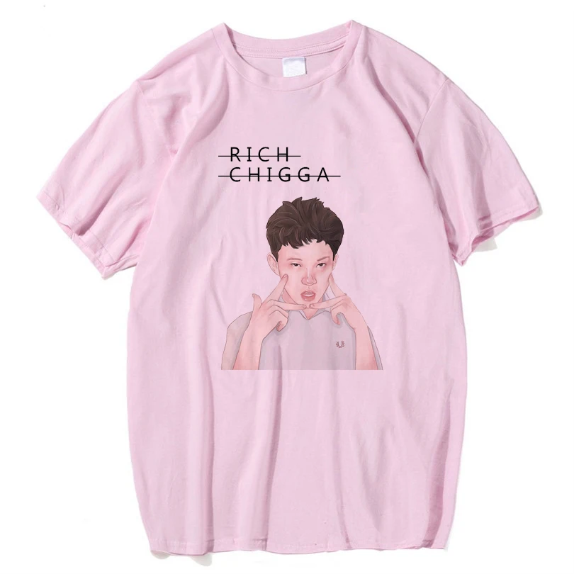 Indonesia Rapper Rich Chigga футболка для мужчин и женщин поклонники богатый Brian Xxxtentacion