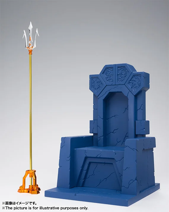 CMT в наличии BANDAI Tamashii Saint Seiya Ex Emperor Poseidon Imperial Sloan Set экшн фигурка миф метел|Игровые