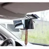 Deluxe Anti-glare Car Interior Rear View Mirror Panoramic Clip-on Wide Angle Rearview Mirrors Wire Drawing Frame Styling ► Photo 2/6