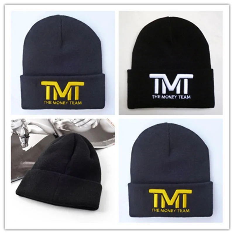 

2016 high quality Fashion Korean TMT Beanies beanie Knitted Cap for Men Women Hat Beckham Hip Hop Cap Skullies free sipping