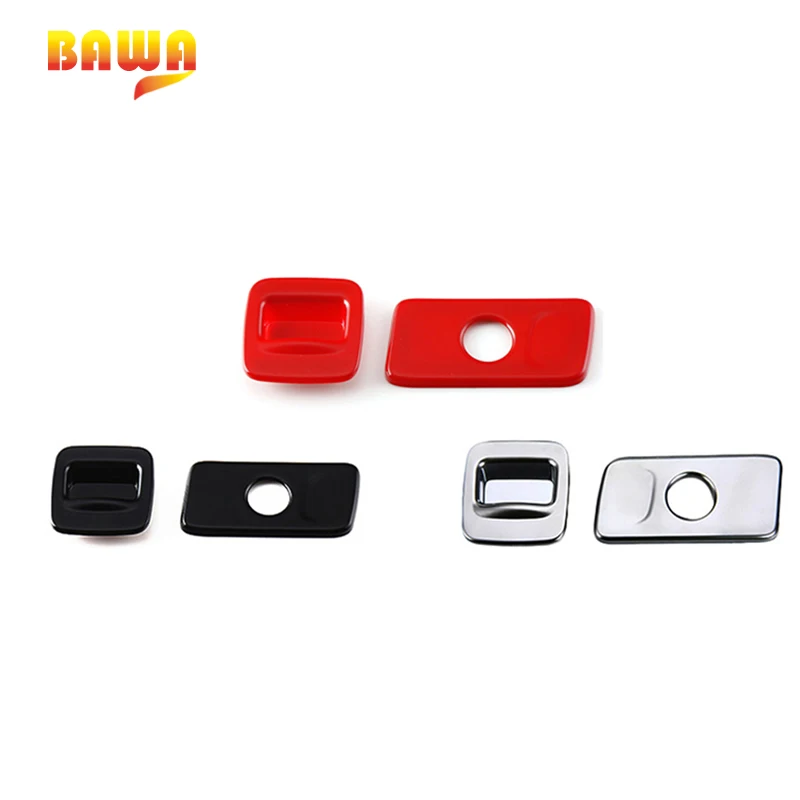 BAWA Interior Mouldings Front font b Storage b font Box Button Decoration Trim Stickers for Jeep