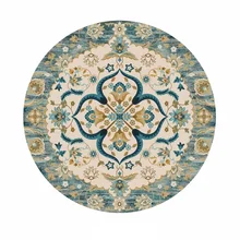 Американский Круглый ковер гостиная домашний гардероб круглый коврик Декор для спальни ковер компьютерный коврик на стул и на пол вход/Коврик для прихожей