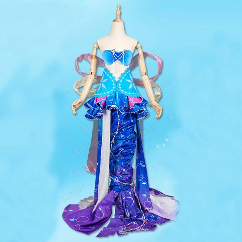 Anime Cosplay Costume Eli Ayase Cosplay Love Live! School Idol Project Mermaid Idolized Awakening Uwowo Costume (1)