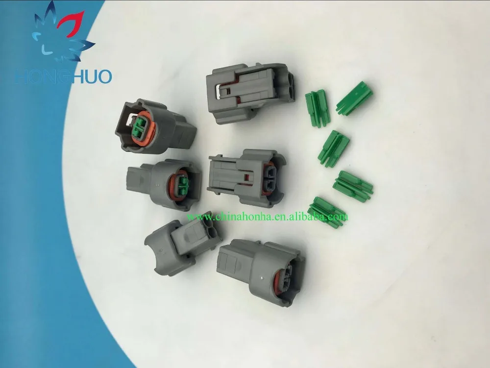 

KUM 2 Pin Nozzle Plug Waterproof Automotive Female Connector PU465-02127