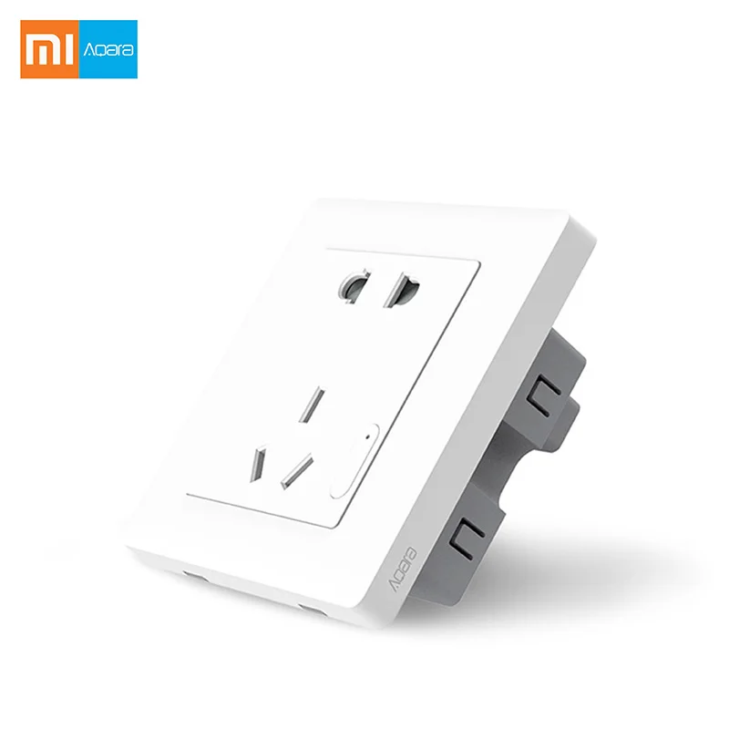 Оригинальный умный настенный выключатель Xiaomi розетка с Wi Fi беспроводной