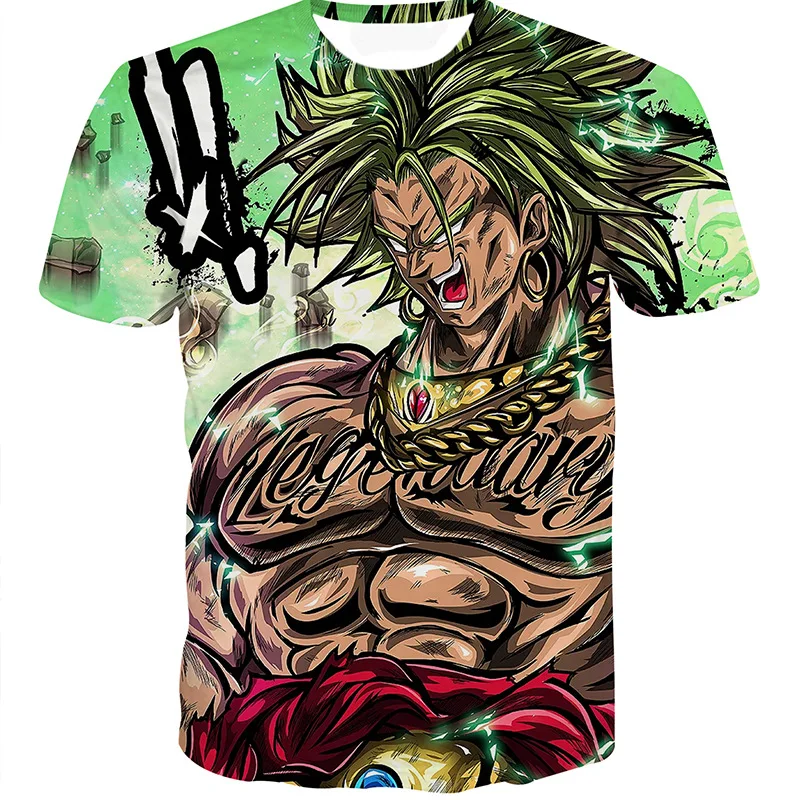 

Dragon Ball Z 3D Printed T Shirts Spring Tops Summer Tees Men Women Short Sleeve Japanese Anime Super Goku T Shirts 3XS-5XL