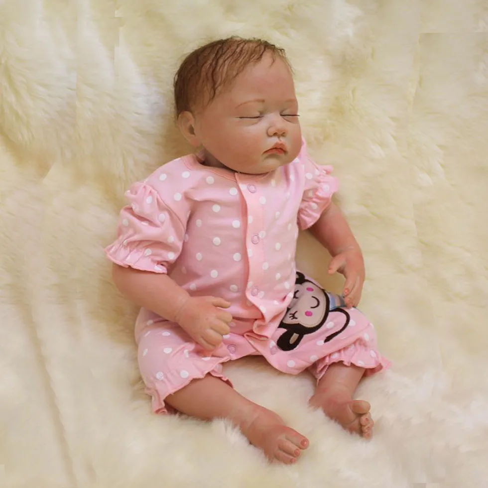 OtardDolls Baby Reborn кукла силиконовая Boneca Очаровательная menina Милая 50 см мягкая виниловая Сюрприз Рождественский подарок дети