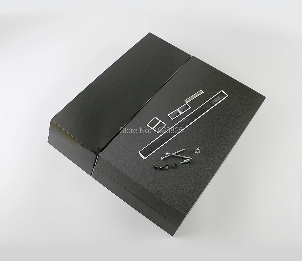 

Full Housing case For PS4 Console full set Housing shell case Black for ps4 1100 console