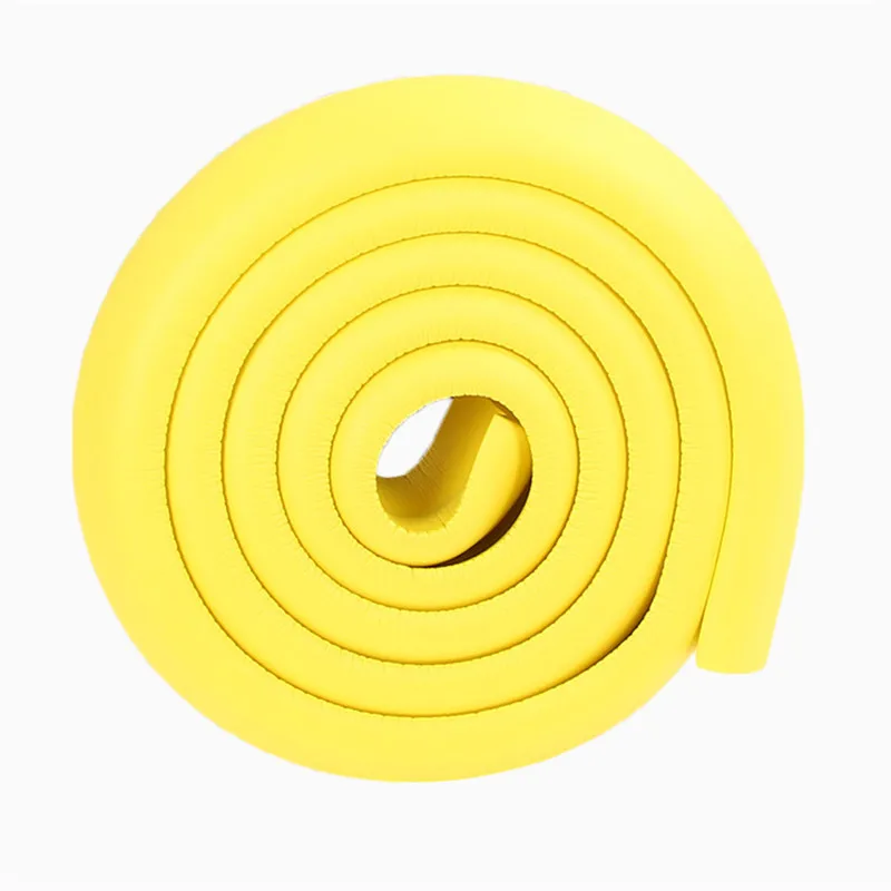 yellow 2 м детская безопасная настольная защитная полоса для края дома подушка защитная полоса безопасная защита детская планка мягкая утолщенная - Цвет: yellow