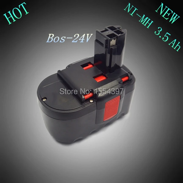

New 24V NI-MH 3.5Ah Replacement Rechargeable Power Tool Battery for Bosch BAT299 BAT240 2 607 335 637 BAT030 BAT031 GKG24V