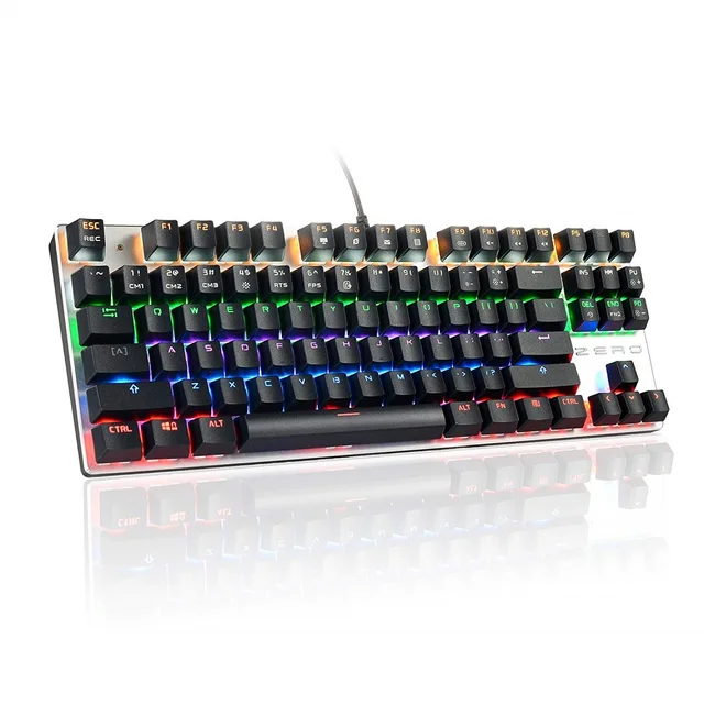 Best Price Mechanical Keyboard LED Backlit Gaming Keyboard with Blue Switches 104 Keys 100% Anti-ghosting Metal Panel for PC Gamers Best Price Mechanical Keyboard LED Backlit Gaming Keyboard with Blue Switches 104 Keys 100% Anti-ghosting Metal Panel for PC Gamers