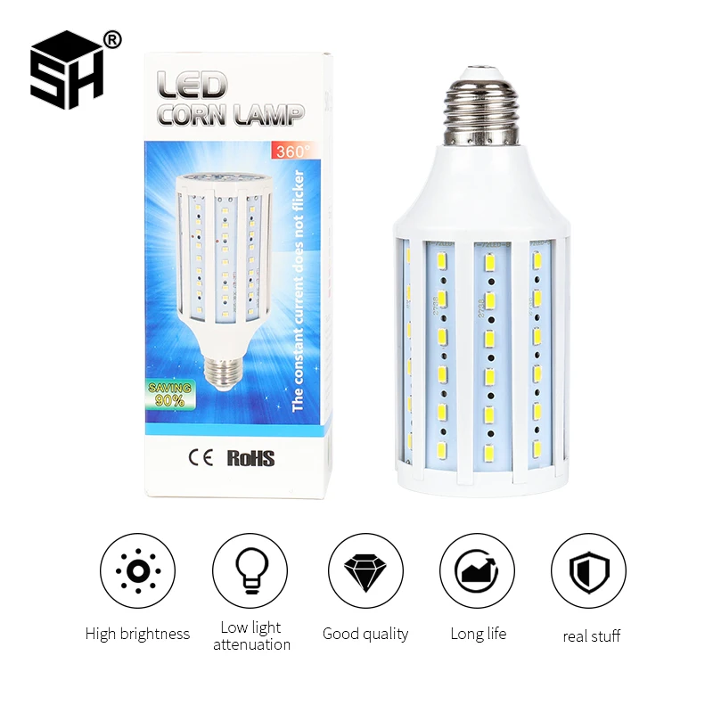  Photo Studio Bulb Photography 5500K 3800K 20W LED Video Light Corn Lamp Light Bulb Daylight E27 Soc - 33045292230