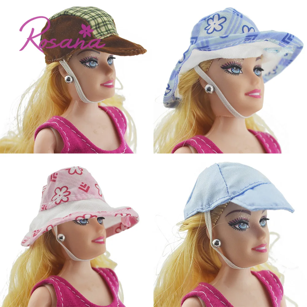 6 Pcs Different Mixed Style Fashion Daily Summer Hats Caps