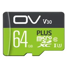 Карты памяти TF(Micro SD) card 64 ГБ, карта памяти, U3 C10 V30 высокое Скорость плюс версия узнать Скорость Max 98 МБ/с. с адаптер