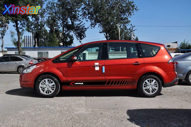 2 шт. стикер боковой кузова автомобиля kk для Ford Cmax C max автомобильные