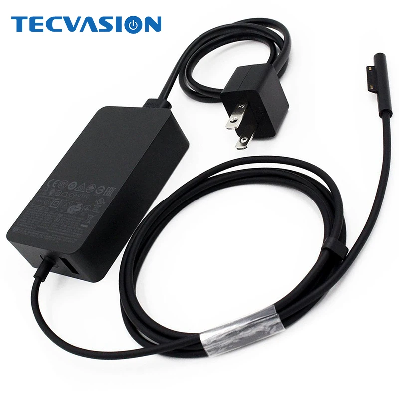 15V 4A 65W адаптер переменного тока для ноутбука Microsoft Surface Pro 4 Pro3 Tablet Book A1706 с 5V 1A USB