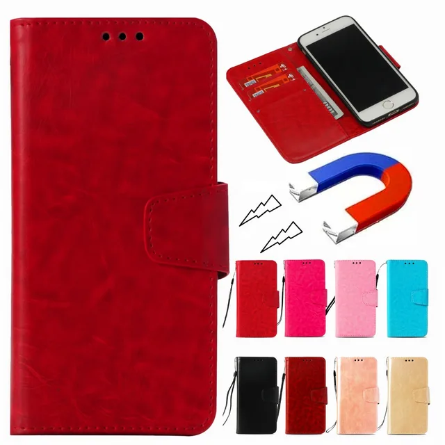 A8 Plus 2018 A3 A5 2017 J1 J3 J5 J7 2017 2016 Leather Flip Cover Wallet Phone Cases For Samsung Galaxy J2 Pro 2018 Phone Bag