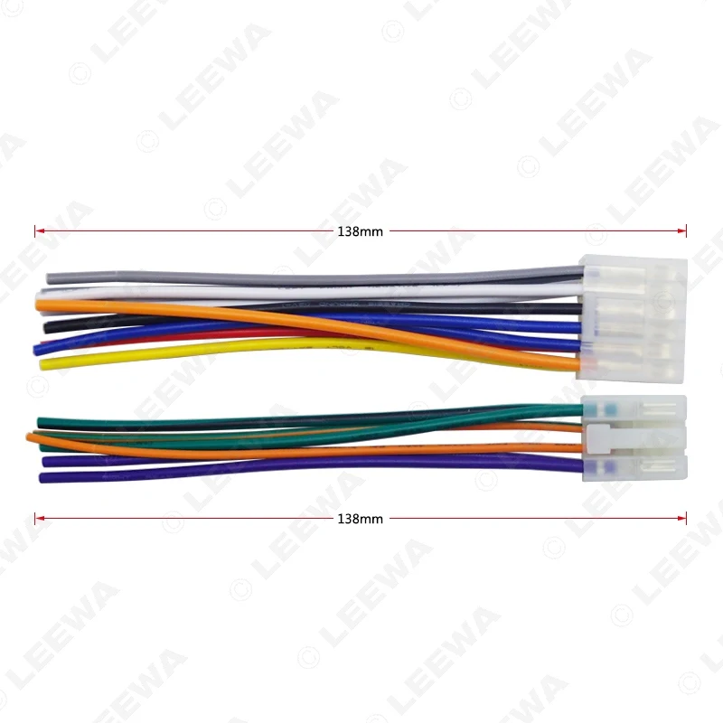 LEEWA автомобильный аудио стерео жгут проводов вилка с антенным адаптером для Toyota/Scion фабрика OEM радио CD/DVD стерео# CA3186
