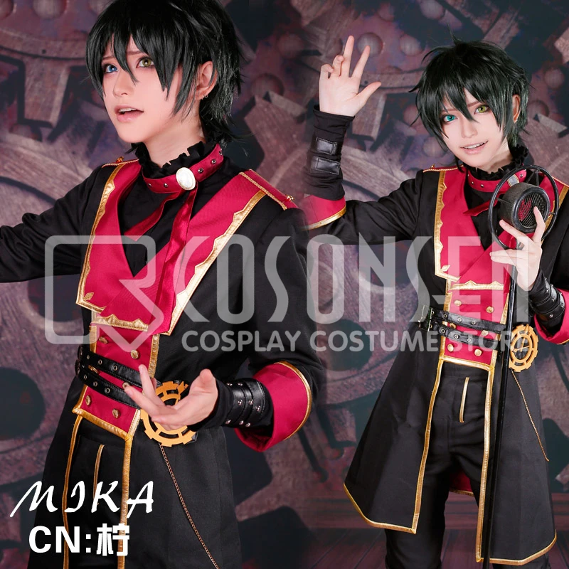 Косплей ONSEN Ensemble Stars Valkyrie Kagehira Mika Хэллоуин Костюм Полный комплект|cosplay costume|halloween